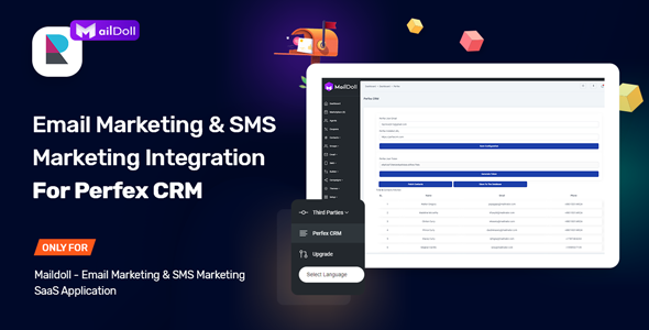 Email Marketing &amp;amp; SMS Marketing Integration For Perfex CRM